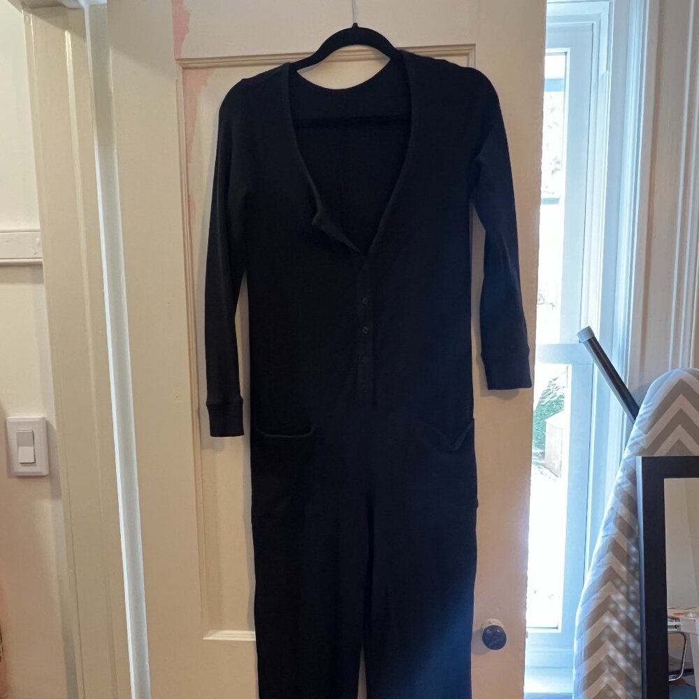 Hatch Long sleeved black jumpsuit